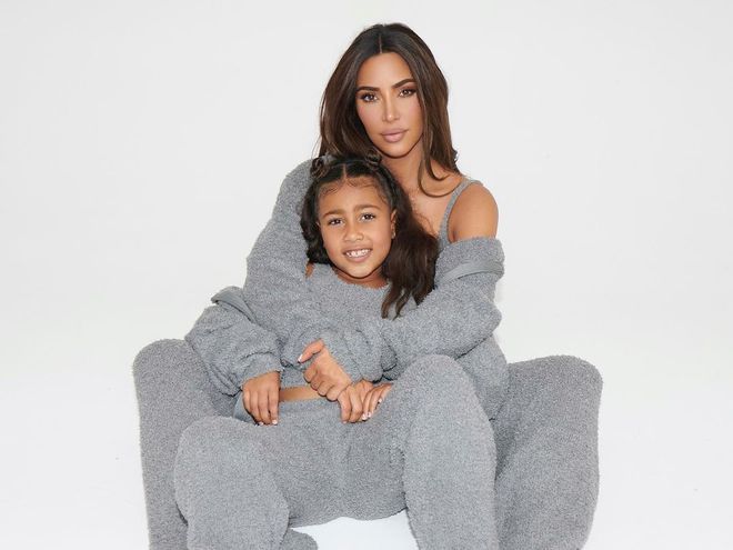Кім Кардашьян з донькою Норт