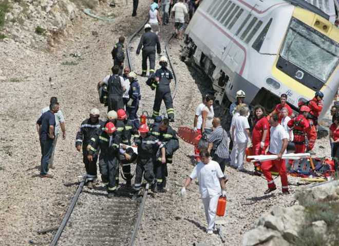 Аварія потягу в Хорватії