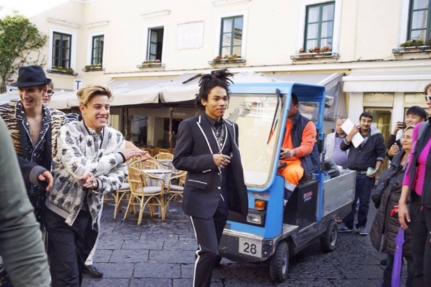 Сын Синди Кроуфорд и Джуда Лоу в рекламе Dolce&Gabbana