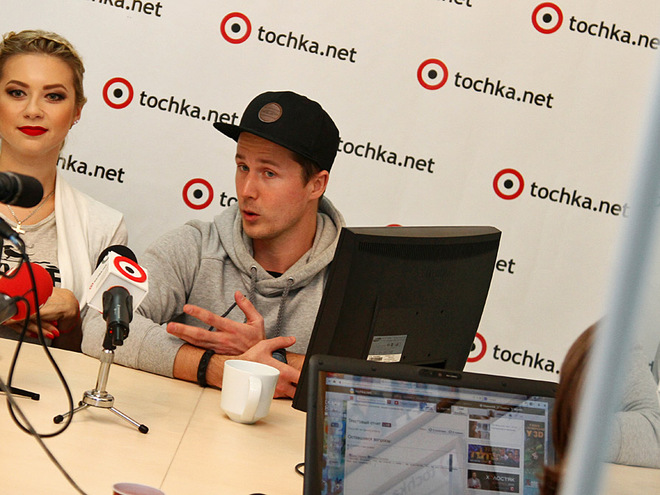 Дима Обризан и Полина Логунова