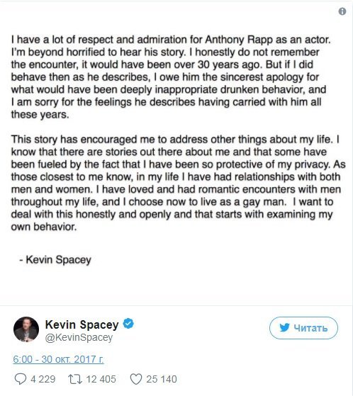 Кевін Спейсі (Cover)