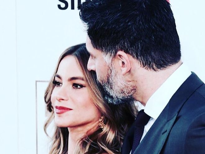 София Вергара и муж