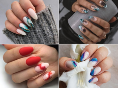 Акварель в маникюре: ТОП-10 свежих идей