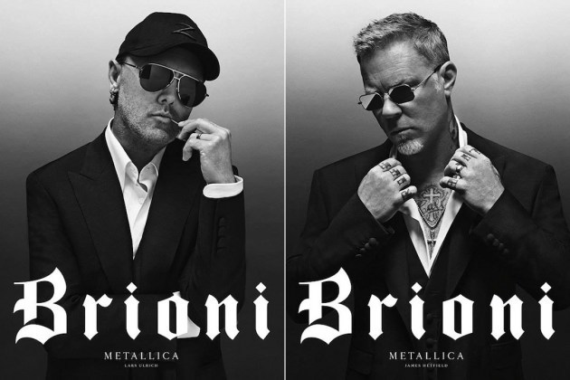 Metallica снялась в рекламной кампании для Brioni