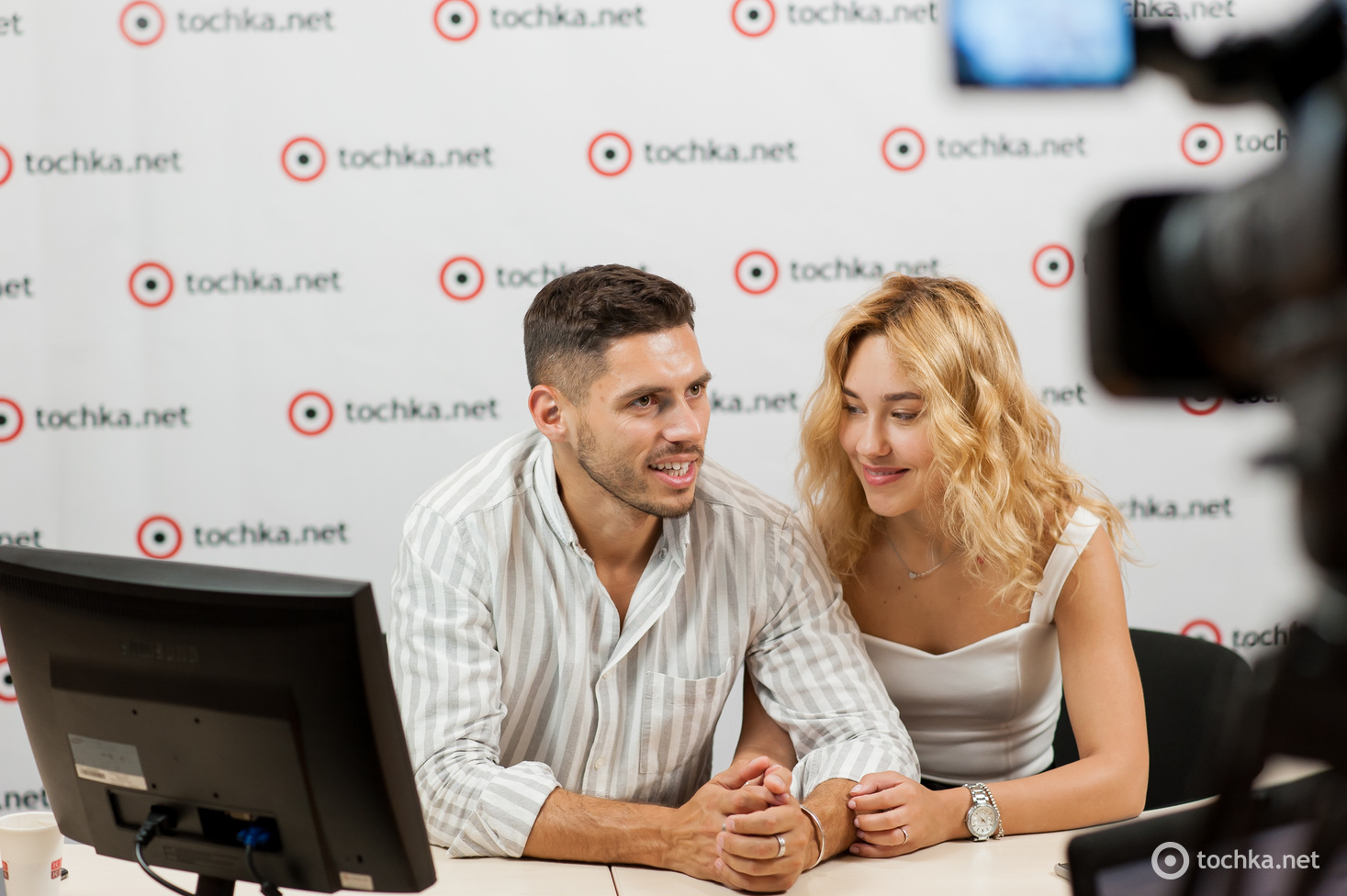 Никита Добрынин и Дария Квиткова в гостях у tochka.net