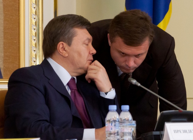 Виктор Янукович и Сергей Левочкин