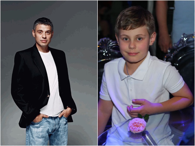 Євген Огір та його син Веніамін