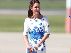 Гардероб Кейт Миддлтон. Платье L.K.Bennett, апрель 2016