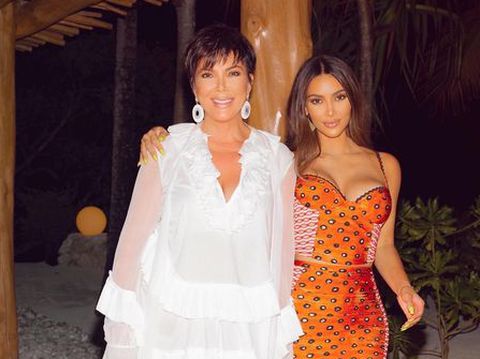 Ким Кардашьян и Крис Дженнер