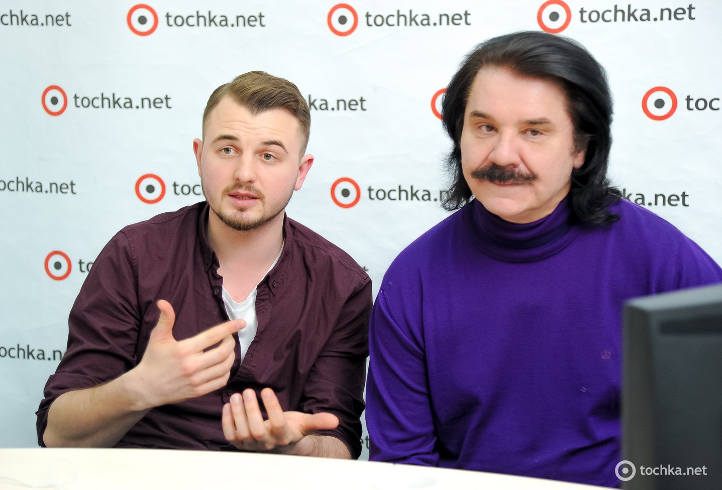 Павел Зибров и Женя Янович в гостях у tochka.net