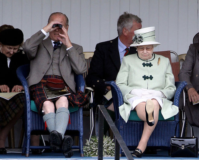 Принц Філіп та королева Елізавета