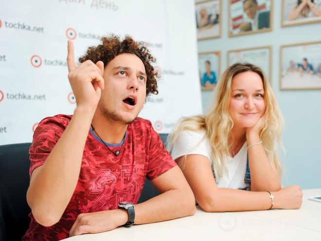 Евгений и Елена Синельниковы в гостях у tochka.net 