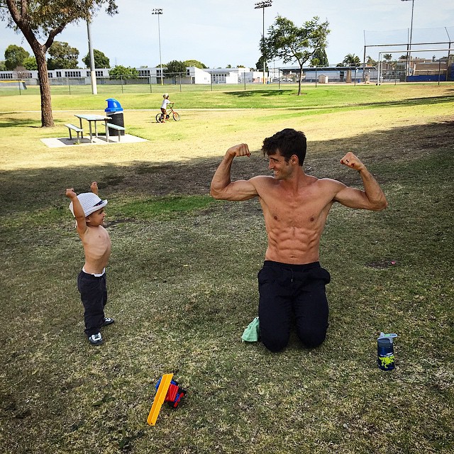 Фітнес-папа diddydarnell