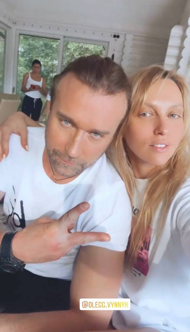 Олег Винник и Оля Полякова