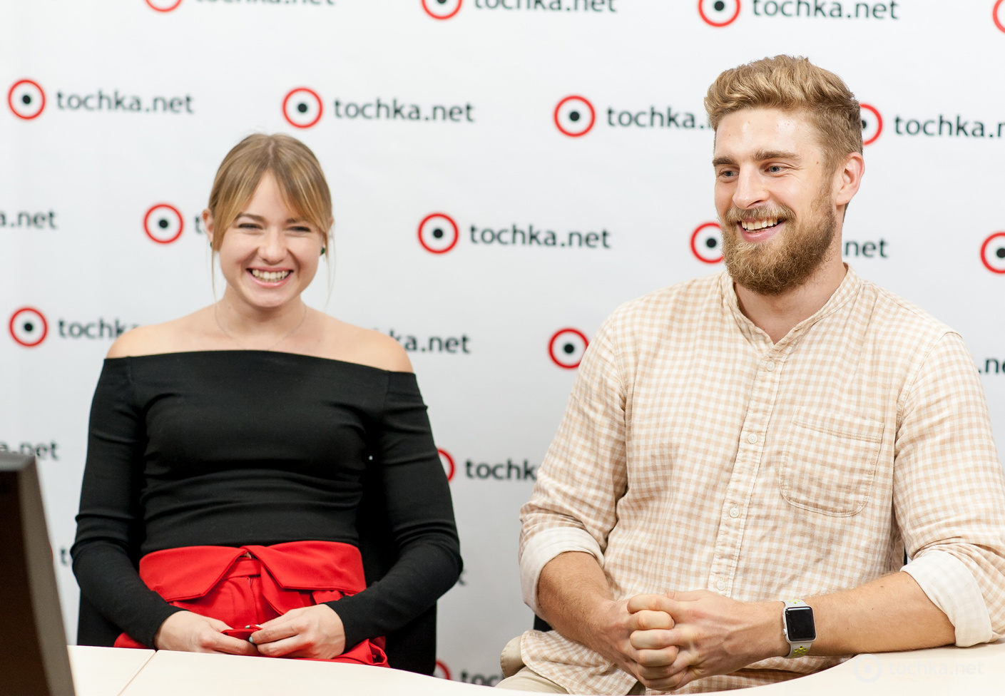 Міла Киселиця (актриса і директор театру тіней VERBA SHADOW) і Руслан Бокач (актор і технічний директор театру VERBA SHADOW)