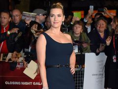 Кейт Уинслет на премьере фильма "Стив Джобс"