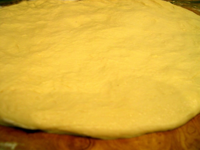 Пирог с сыром и зеленью