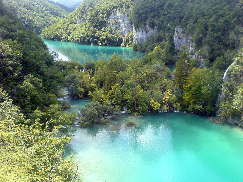 Плітвіцькі озера, Хорватія.