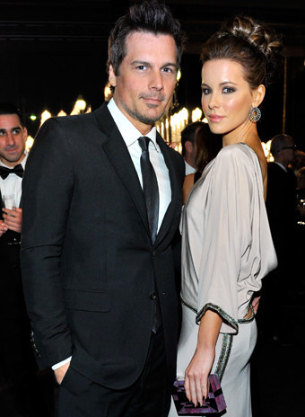 Кейт Бекінсейл и  Лен Уайзман 