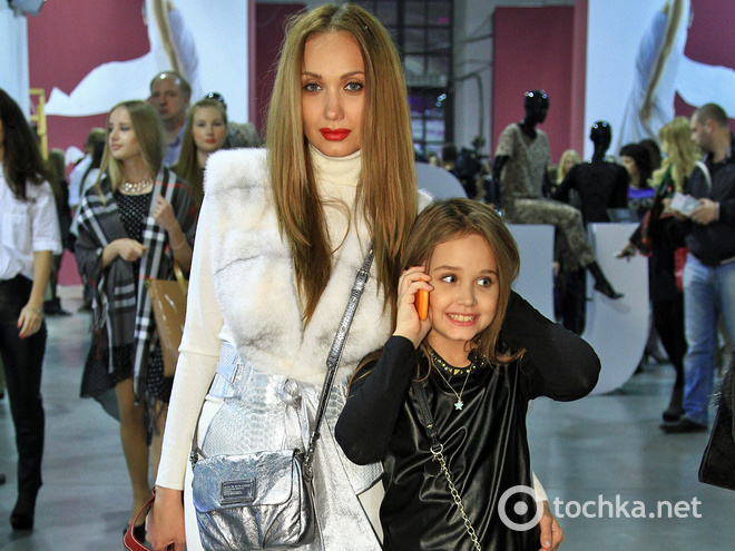 Евгения Власова с дочерью