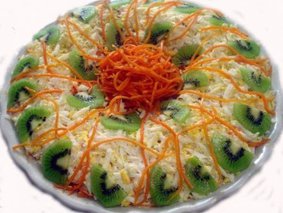 Салат с киви Салат с киви
