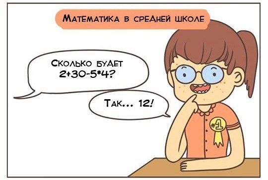 Правдивый комикс про математику