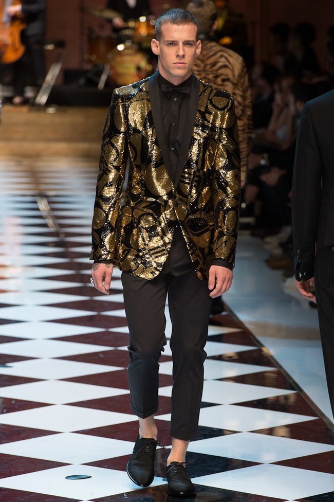 Як носити чоловічий піджак навесні-влітку 2017: Dolce & Gabbana