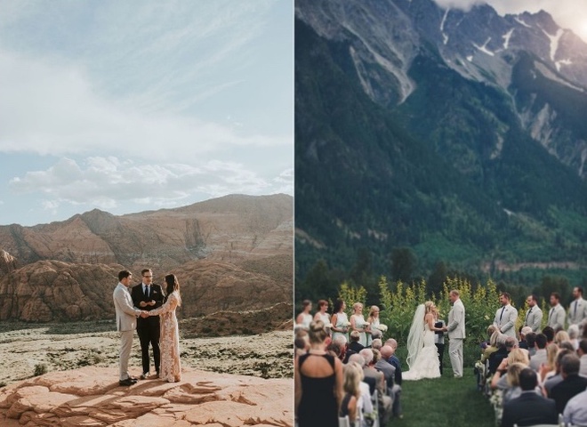 Самые необычные места для свадьбы: 10 вдохновляющих фото