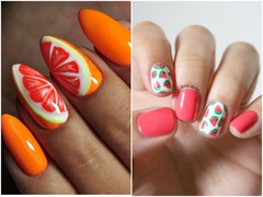 Манікюр з фруктами