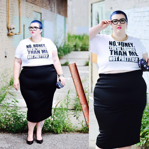 Синтия Рэмси Ноэль - самая модная plus-size блогерша