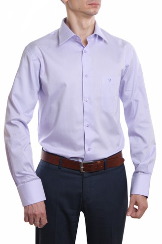 Мужская рубашка лилового цвета Voronin : 799 грн