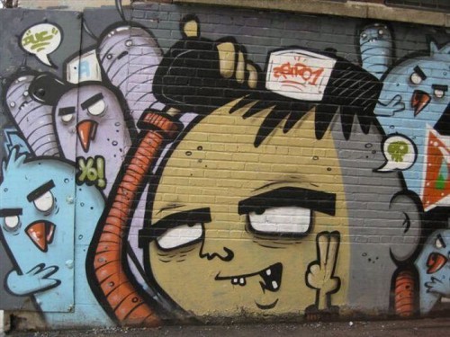 Невероятные граффити