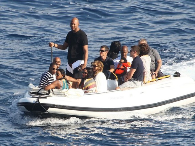 Бейонсе и Джей Зи на отдыхе