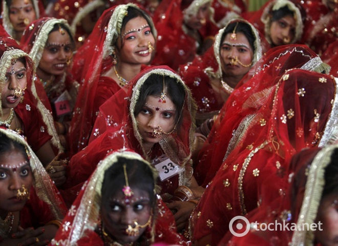 Масове весілля в Індії