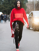 Як носити червоний: street-style приклади