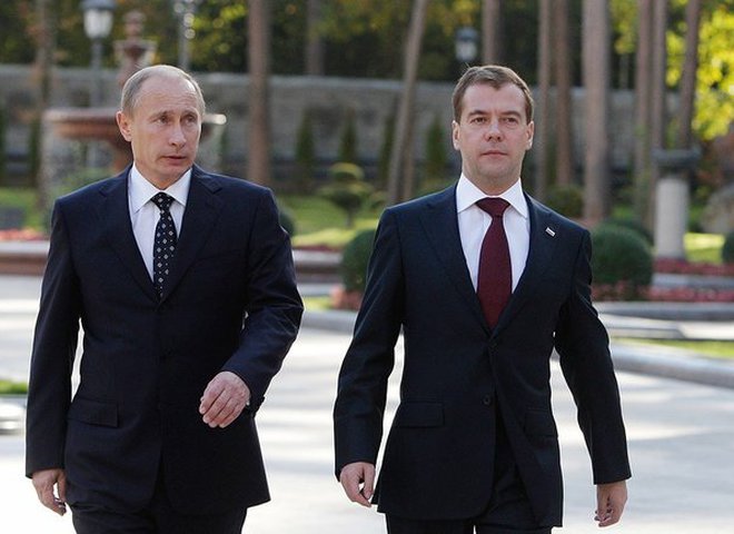Владимир Путин, Дмитрий Медведев