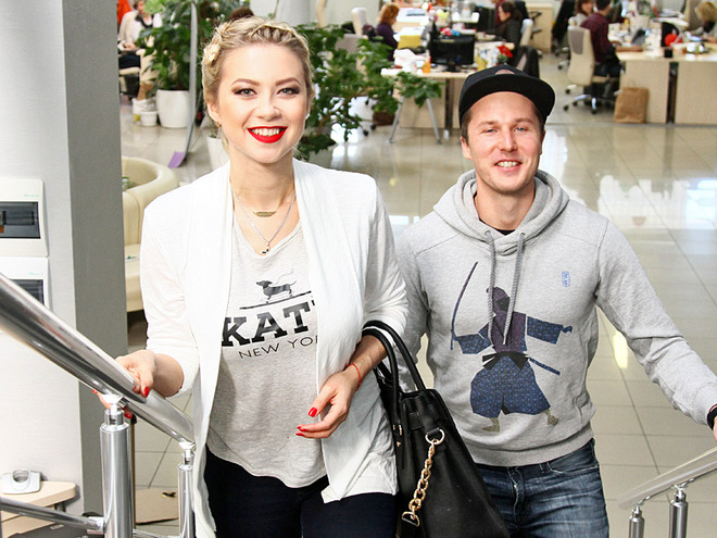 Дима Обризан и Полина Логунова