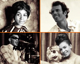 Арета Франклин, Ширли Бэсси, Хулио Иглесиас, Рэй Чарльз