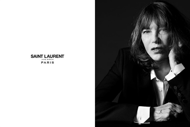 Джейн Біркін для Saint Laurent