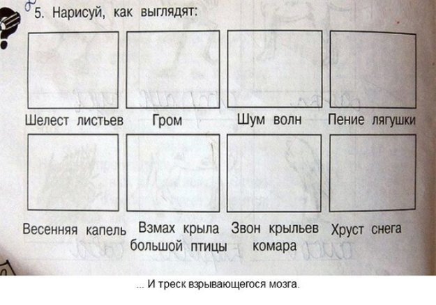 Интересные задания в современных учебниках