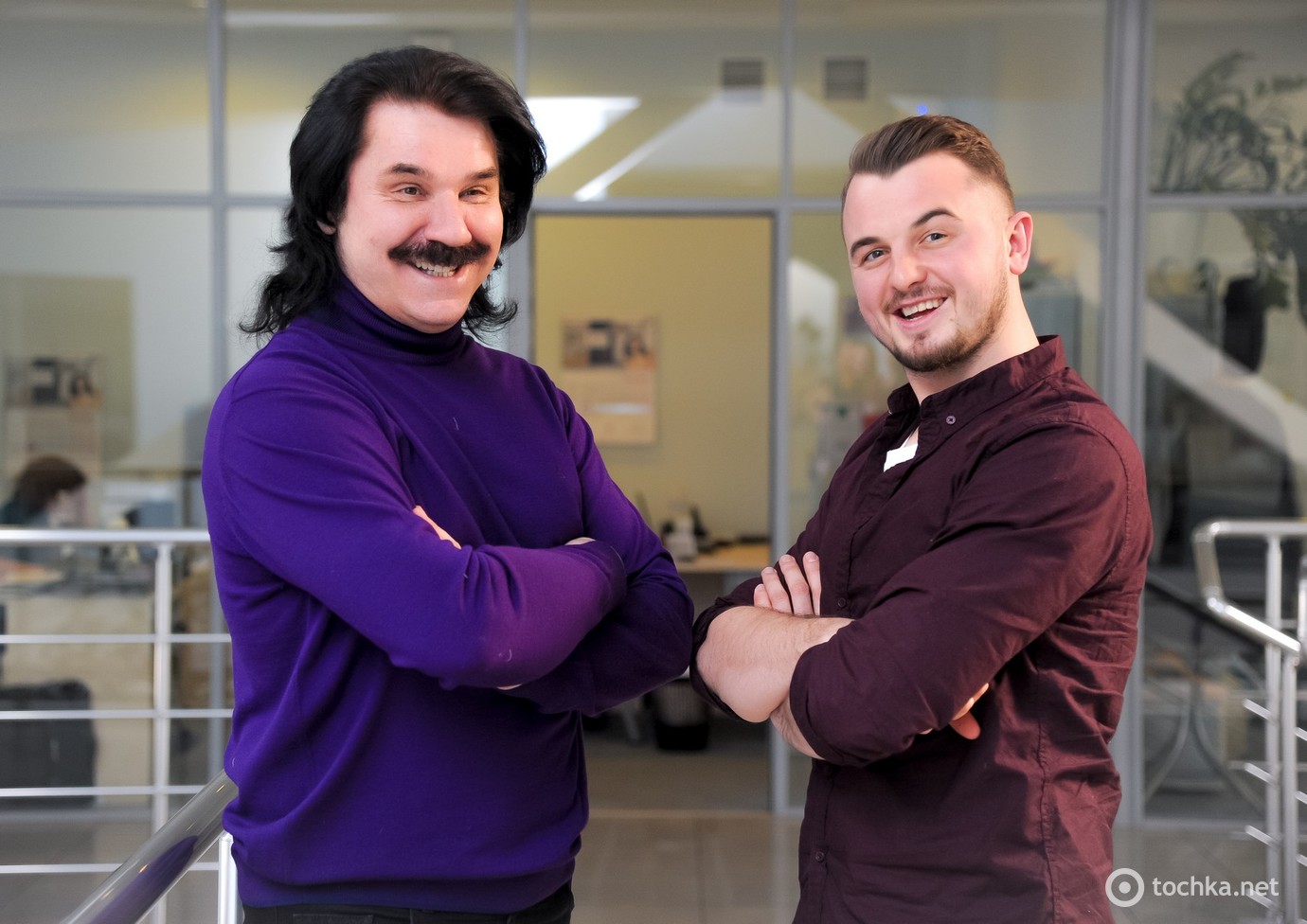 Павел Зибров и Женя Янович в гостях у tochka.net