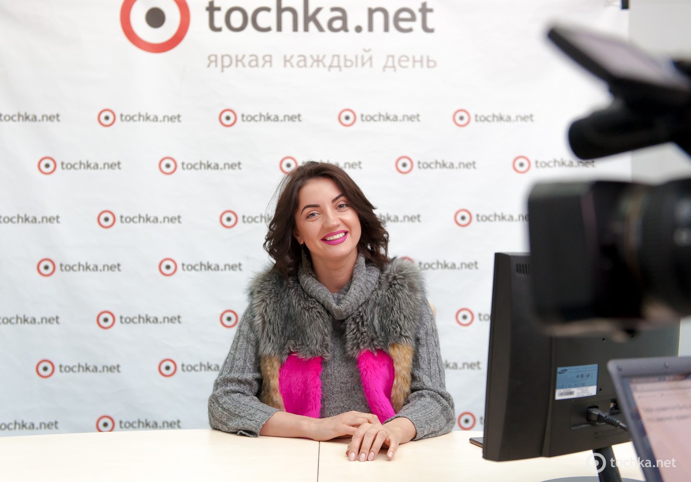 Оля Цибульская в гостях у tochka.net 