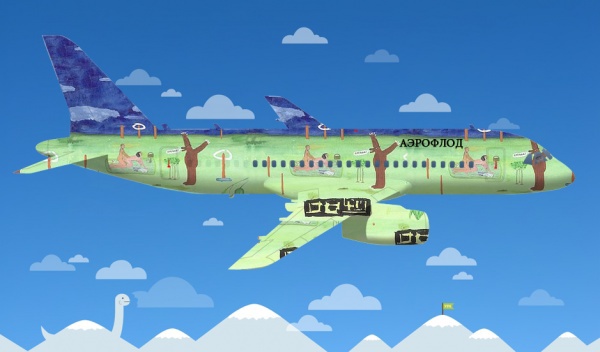 "Аэрофлот" устроил конкурс на дизайн самолета