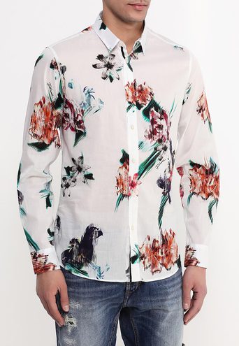 Чоловіча сорочка з квітковим принтом Just Cavalli: 3995 грн