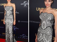 Анджелина Джоли на премьере "Несломленного" в Сиднее