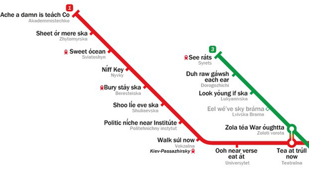 Как иностранцы слышат наши станции метро?