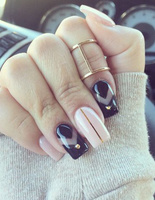 Гарний манікюр на Новий рік 2016