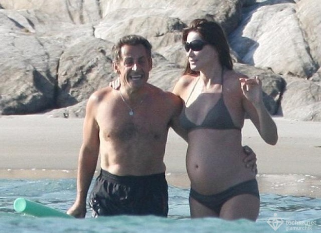 Карла Бруни и Николя Саркози