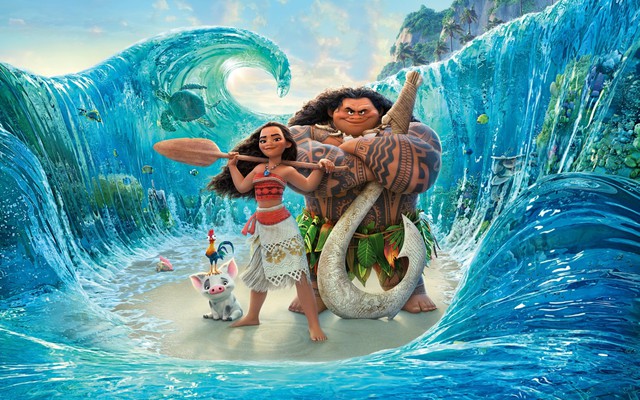 Моана Moana. Обои