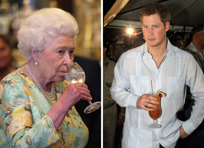 Любимые алкогольные напитки королевской семьи